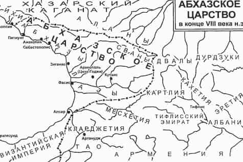 Карта 8-го века